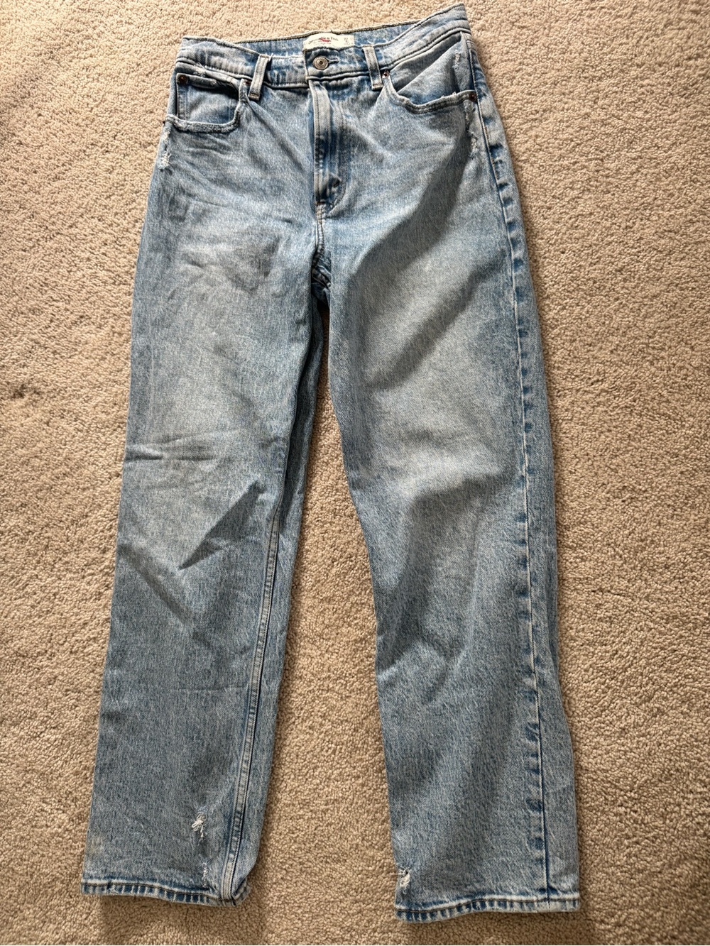 Abercrombie & Fitch The 90’s Straight Ultra High Rise Jeans